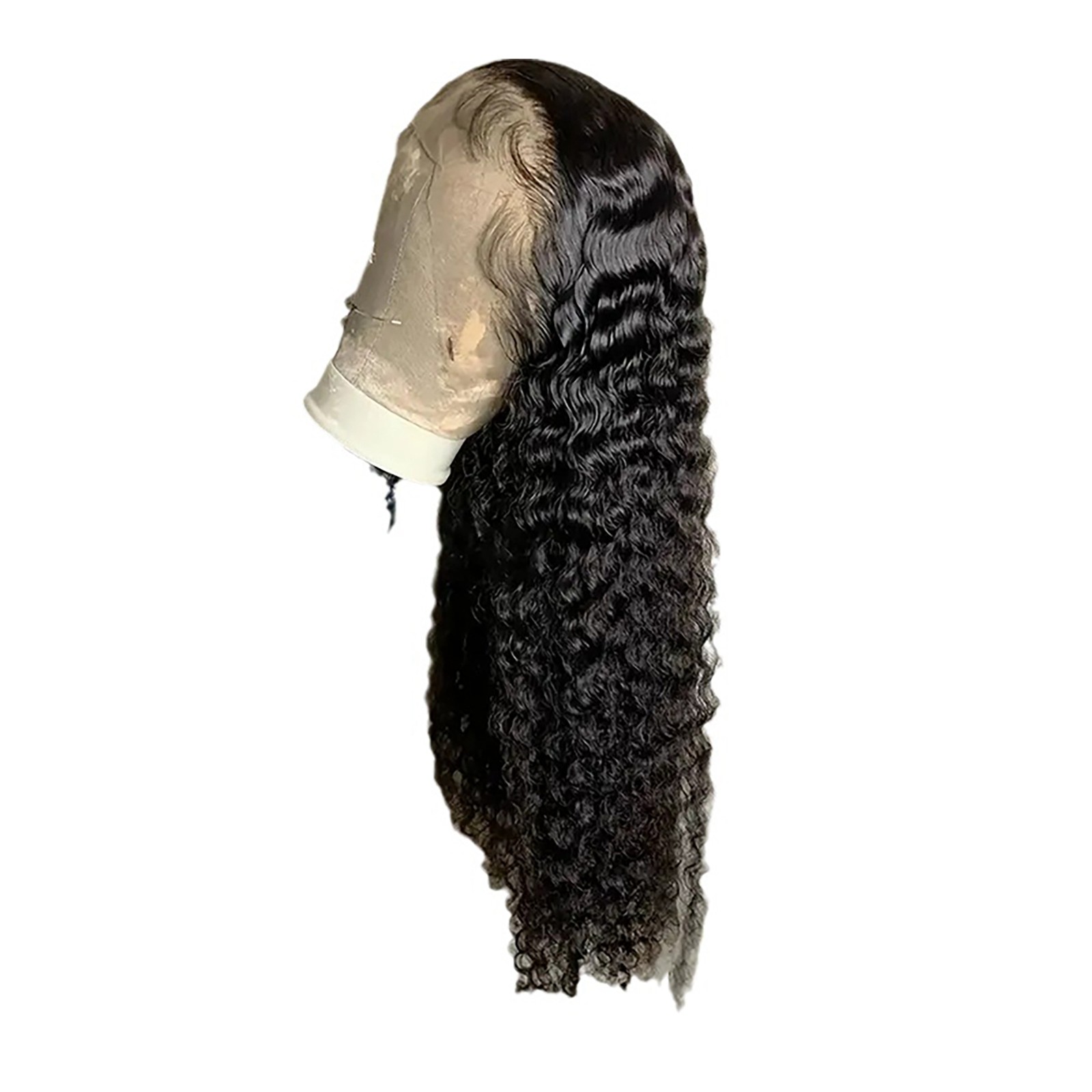 thumbnail image 2 of Peluca de Encaje Delantera Europea y de Moda Peluca Africana Pequeña Tubo Rizado Peluca Afro Rizada, 2 of 2